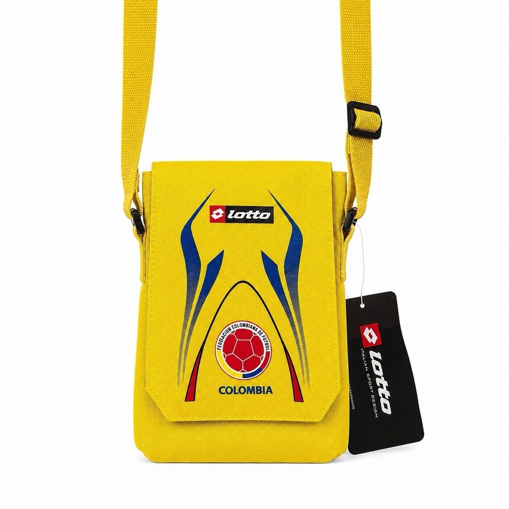 Lotto Colombia 2009 2010 Collectors Crossbody Bag BNWT Soccer Football Rare NWT